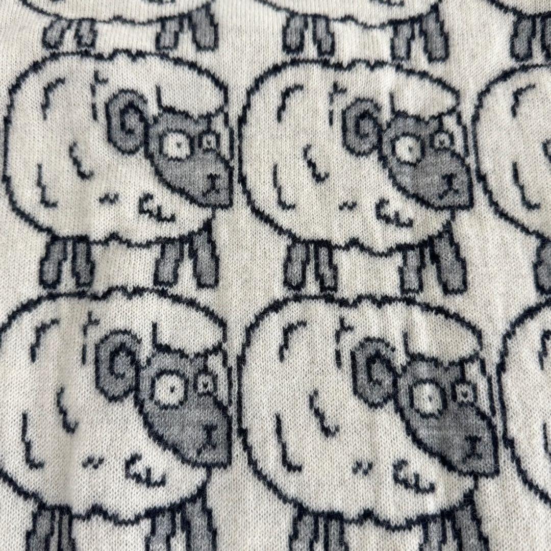 PEARLY GATES パーリーゲイツ ゴルフウェア 長袖ウールセーター 4