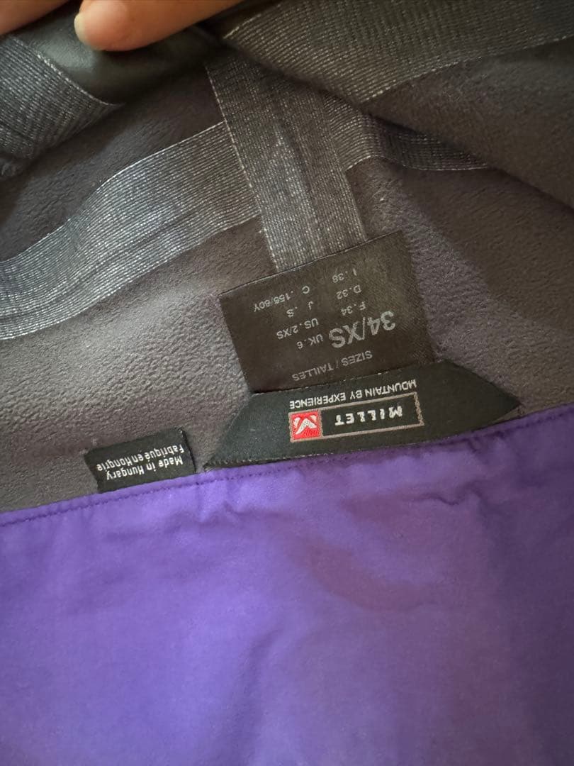 GORE-TEX パープル スキー　スノーボード　登山　パンツ