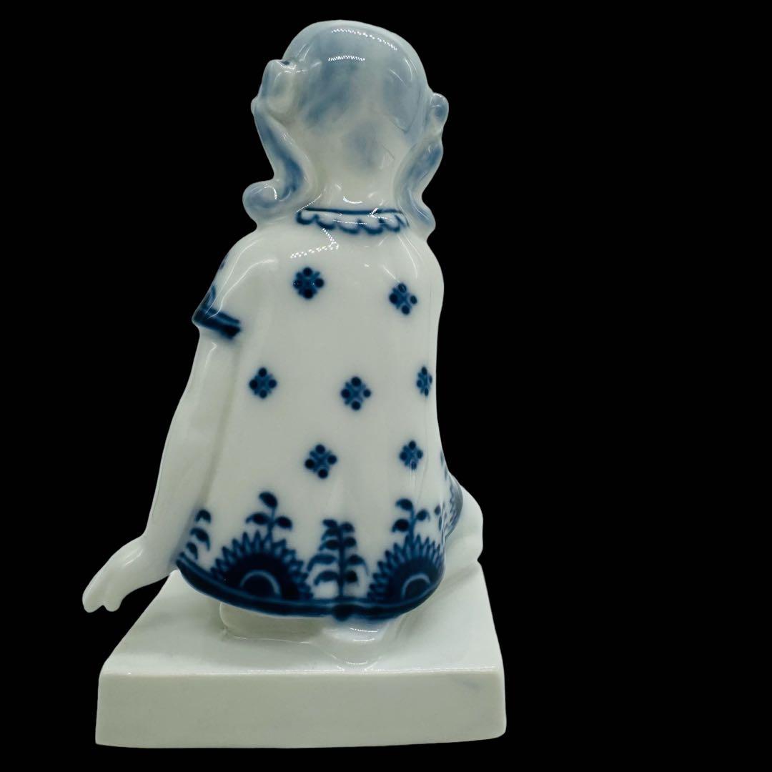 【希少】ロイヤルコペンハーゲン ブルーフルーテッド フィギュリン 笛を吹く少女