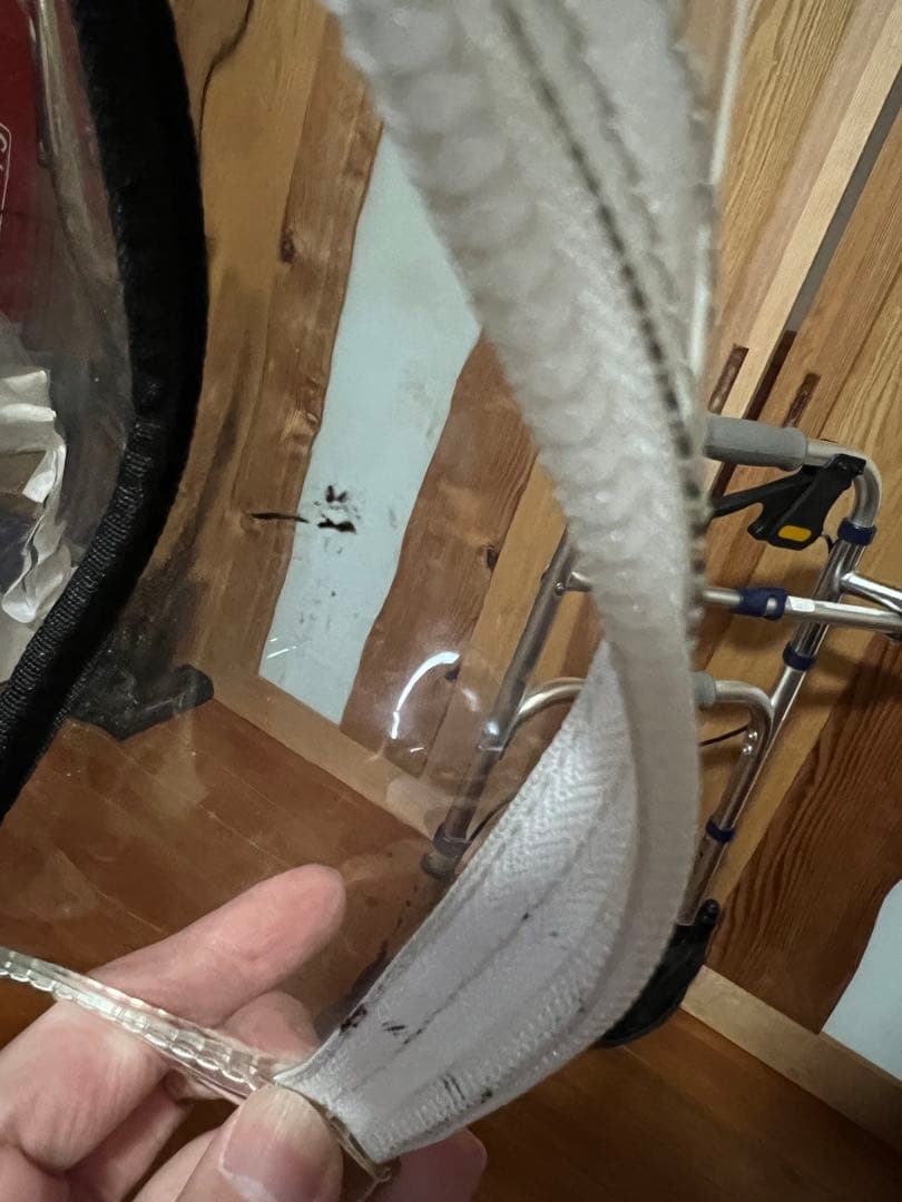 ムータマリン　クリアキャディバッグ　希少ツアーモデル　muta MARINE