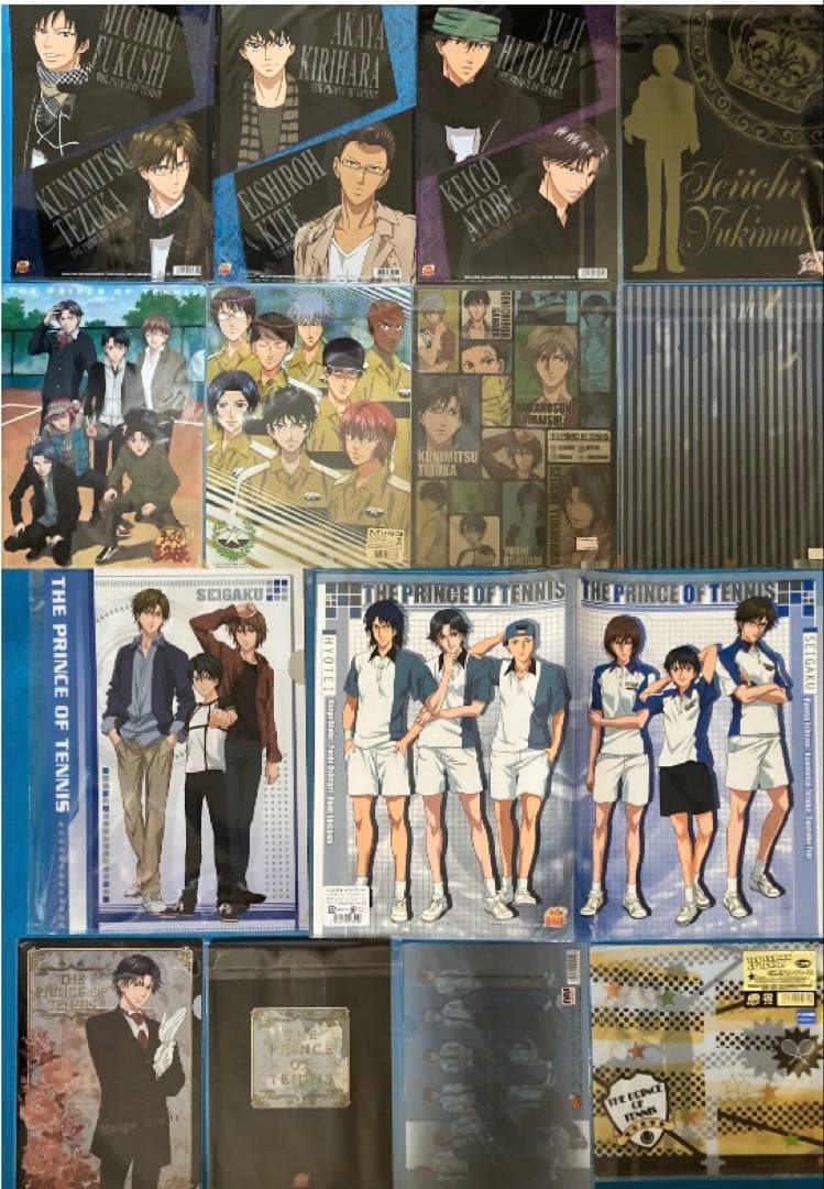 テニスの王子様　クリアファイルまとめ売り　14枚