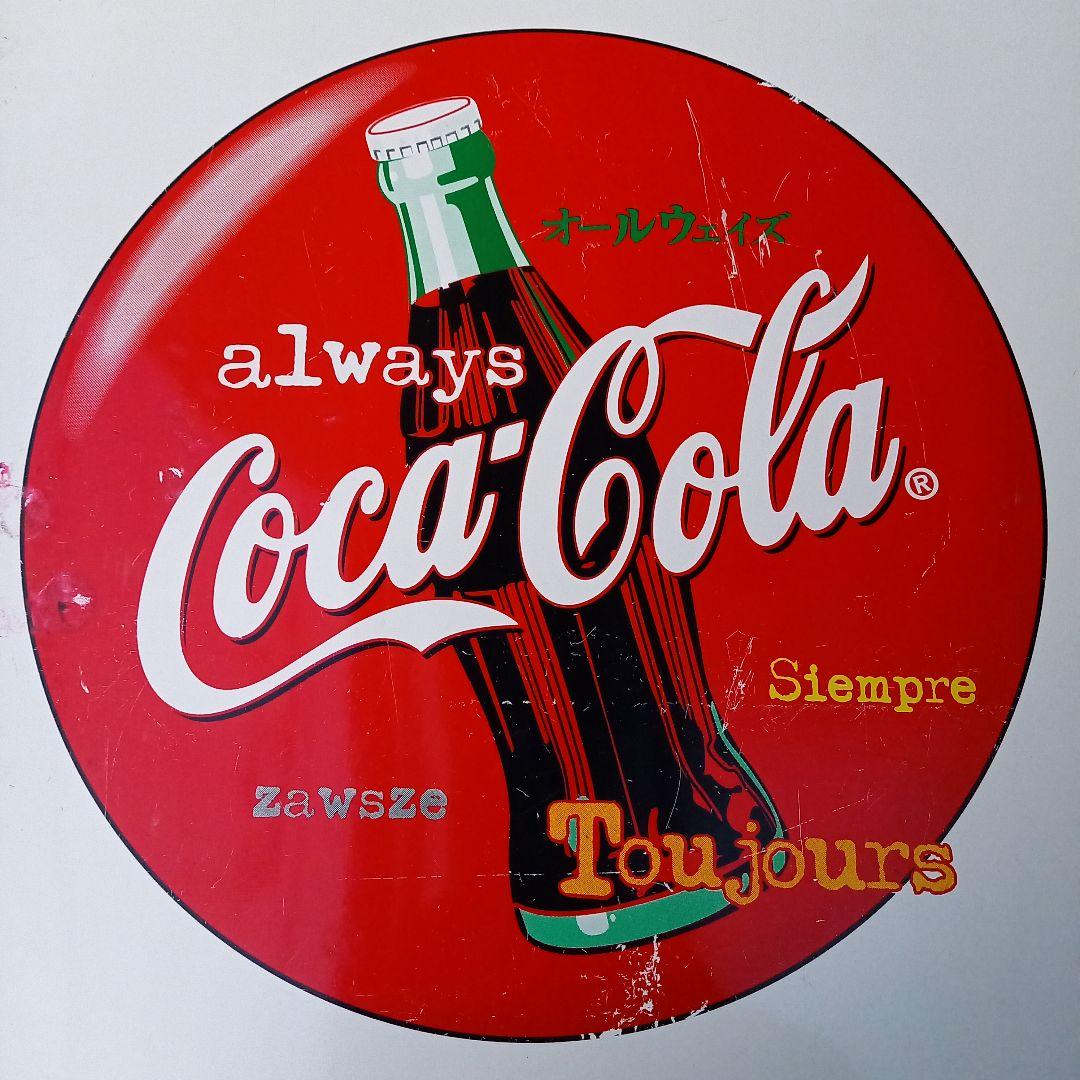 東急ハンズ 外商 コカコーラ 折り畳みアルミテーブル Coca-Cola レトロ