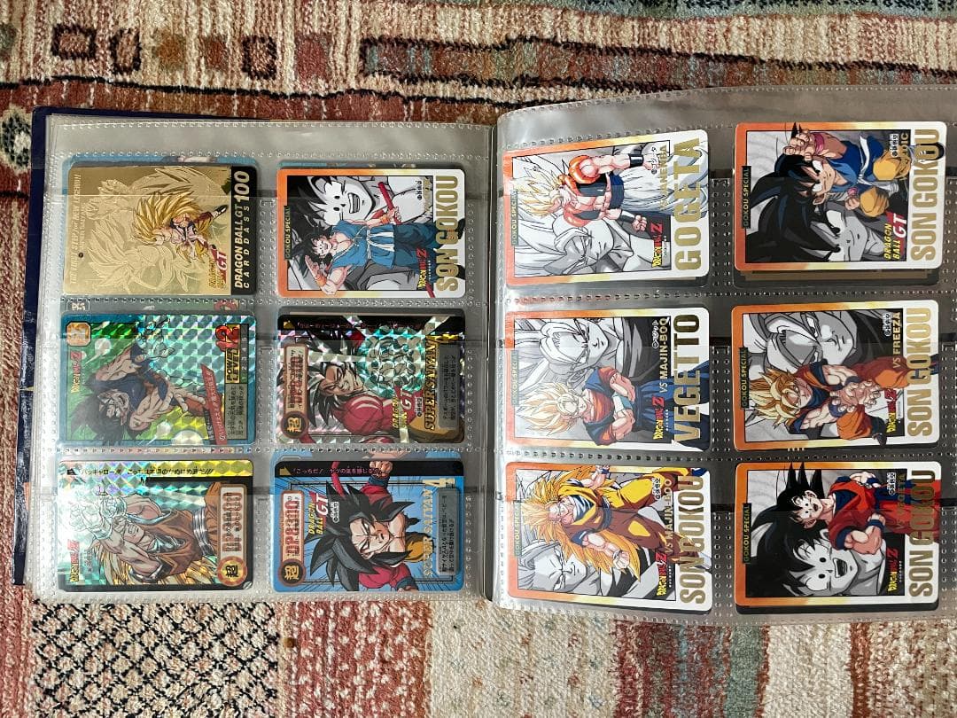ドラゴンボール カードダス　アルバム＆レアカード・ノーマルカードセット