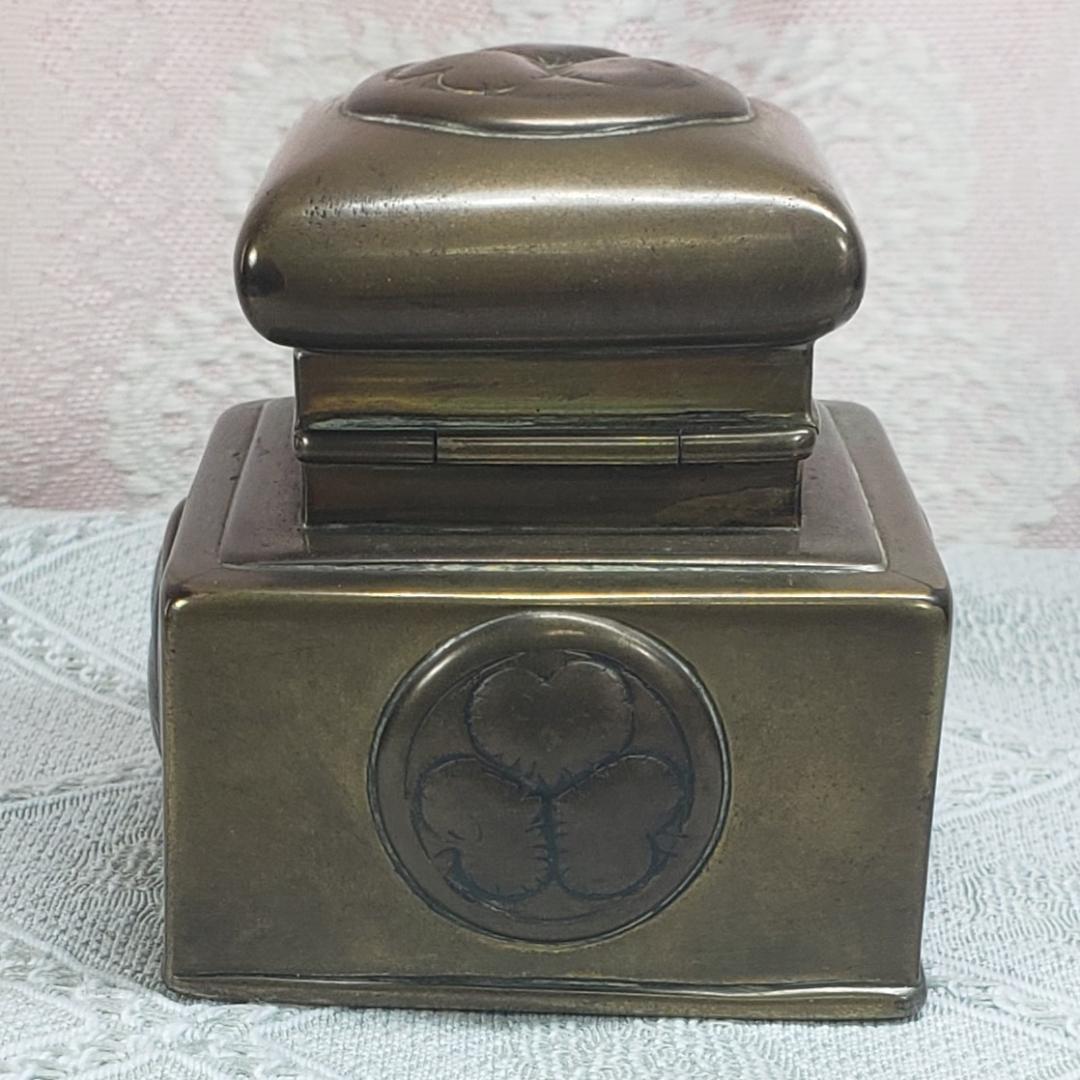 【大珍品】◆『徳川家伝来 墨壷』◆検）徳川家康 徳川家光 豊臣秀吉 織田信長