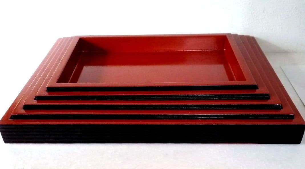 切溜 きりだめ 五段入れ子 栄重 さかえ重 5段重箱 木製 漆器