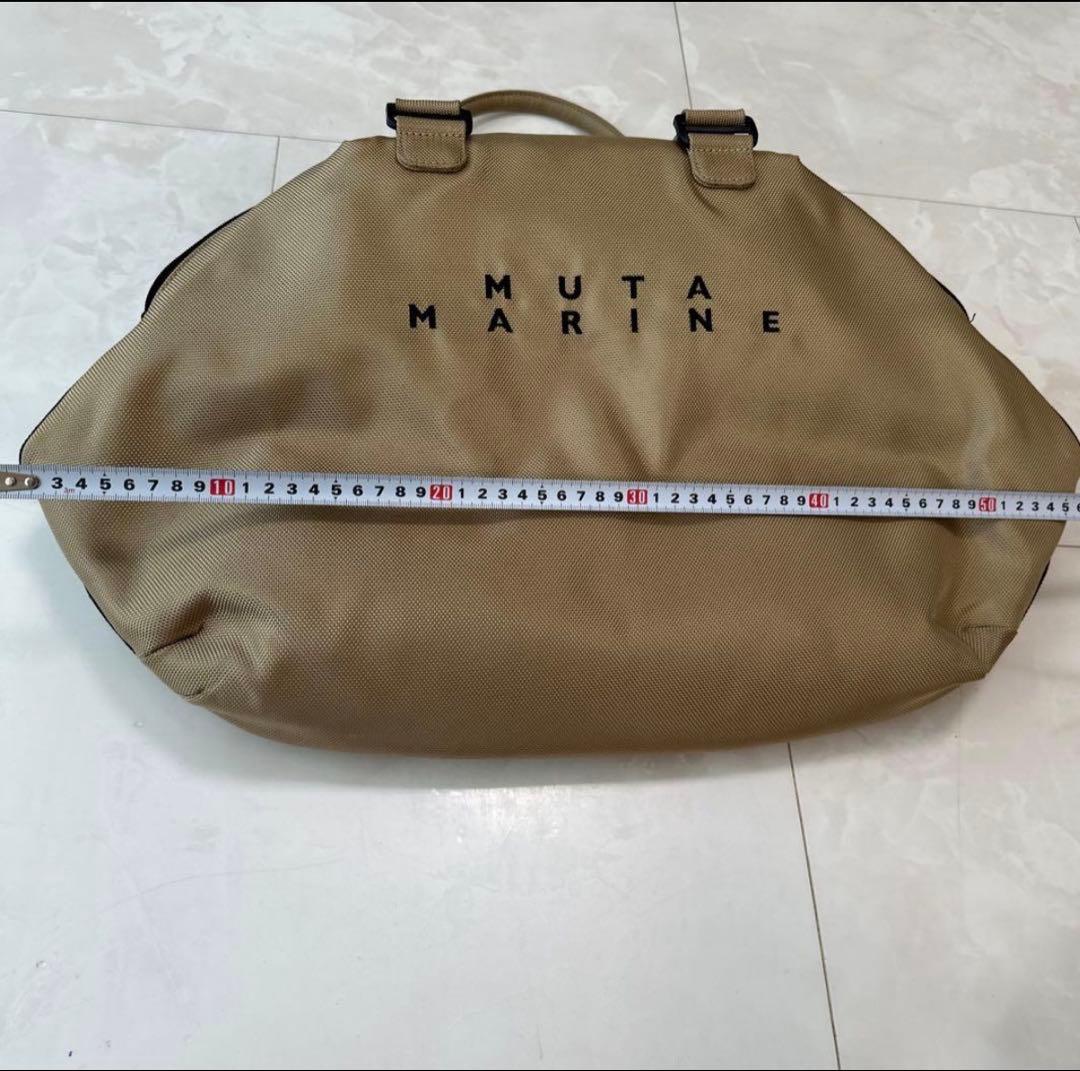 MUTA MARINE ベージュ ゴルフバッグ
