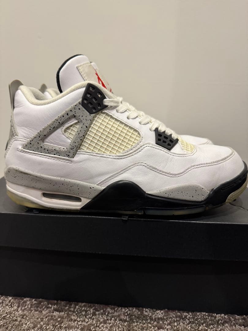 AIR JORDAN 4 GOLF ホワイトセメント 26,5 美品
