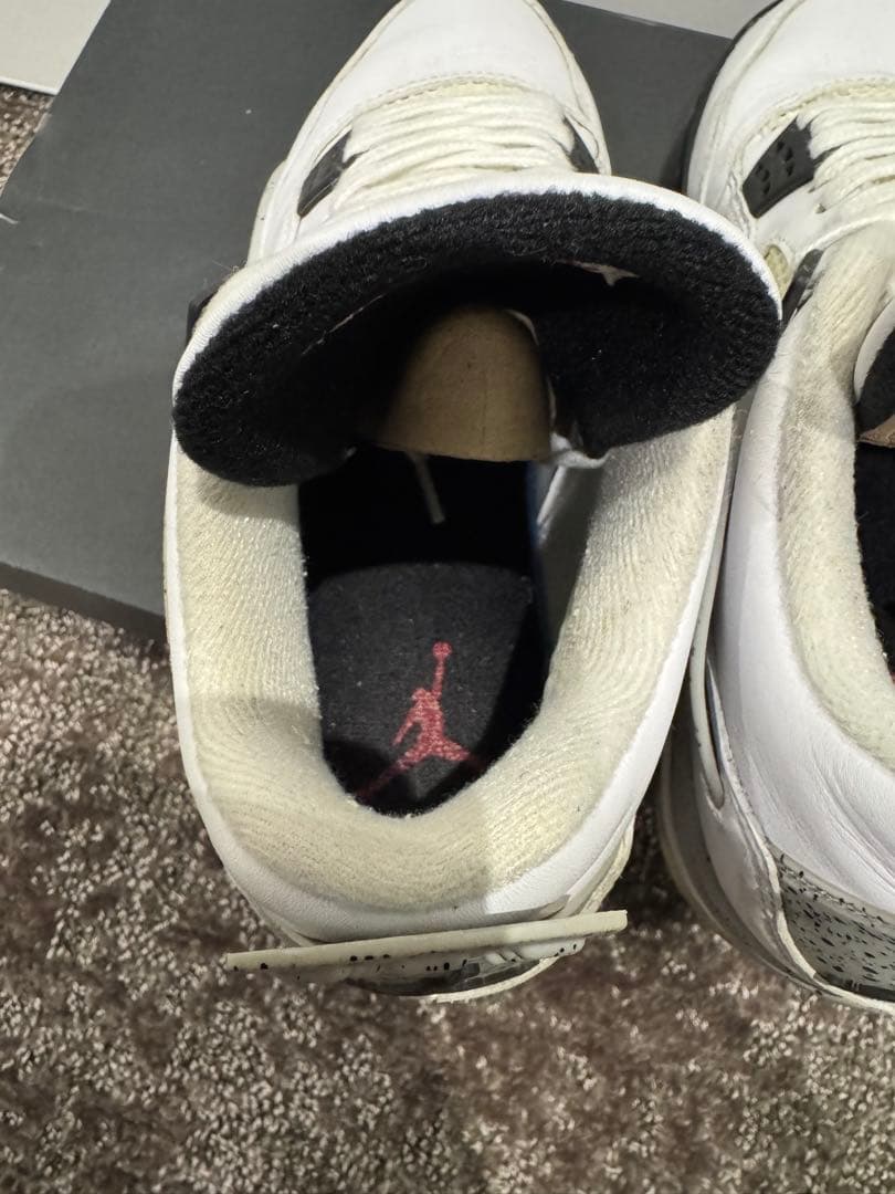 AIR JORDAN 4 GOLF ホワイトセメント 26,5 美品