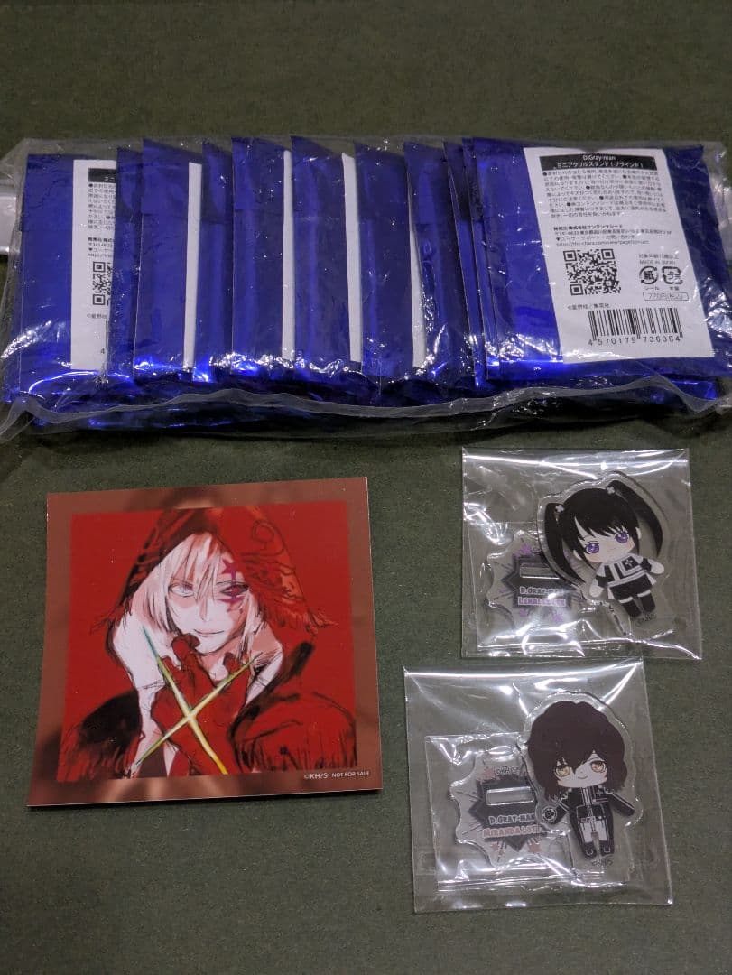 C賞+カフェアクスタ D.Gray-man ミニアクリルスタンド コンプセット