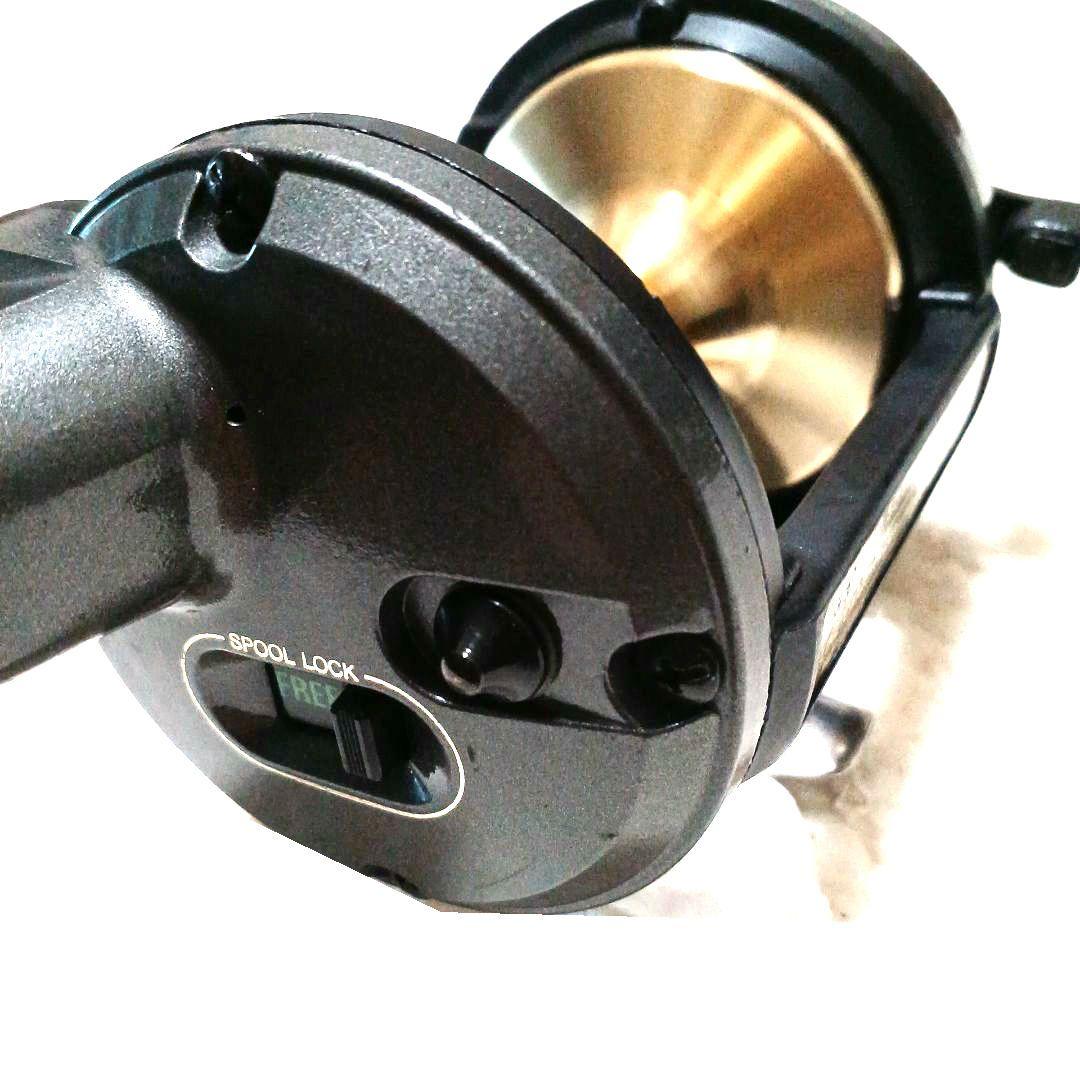 石鯛リール タナトル石鯛 4000 シマノ 新品ライン付 石鯛竿 和竿 小クエ