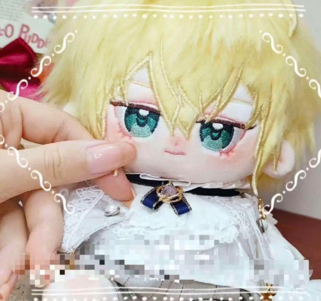 刀剣乱舞　山姥切　へし切長谷部　ぬいぐるみ　着せ替え　20cm 缶バッジ　感謝祭