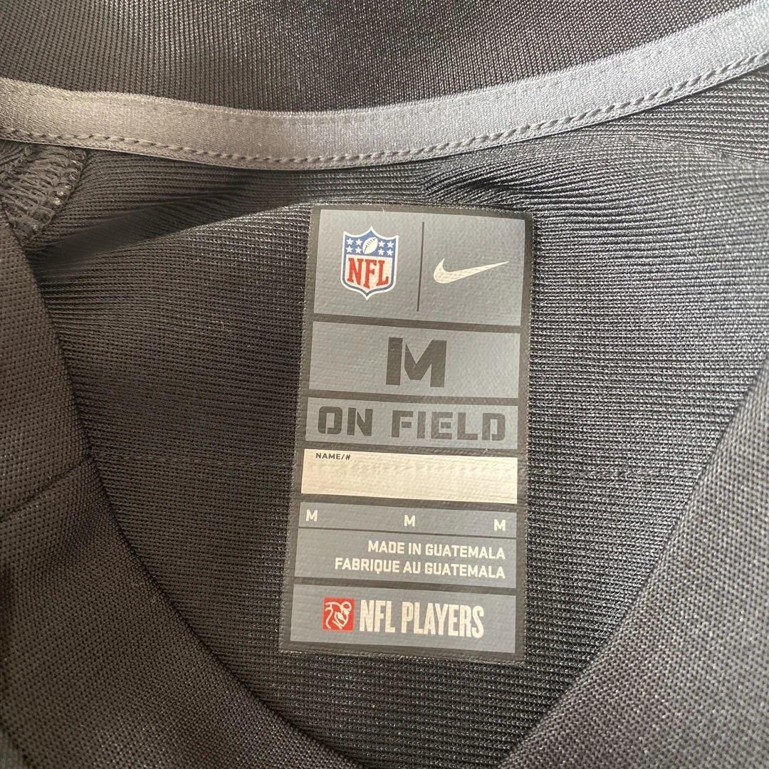 NFL RAIDERSレイダースCARRデレックカー オンフィールドジャージ M