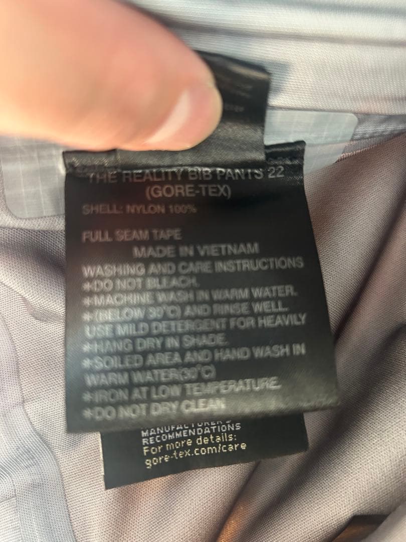 スノーボード 2023-24 REW REALITY BIB PANTS GORE-TEX