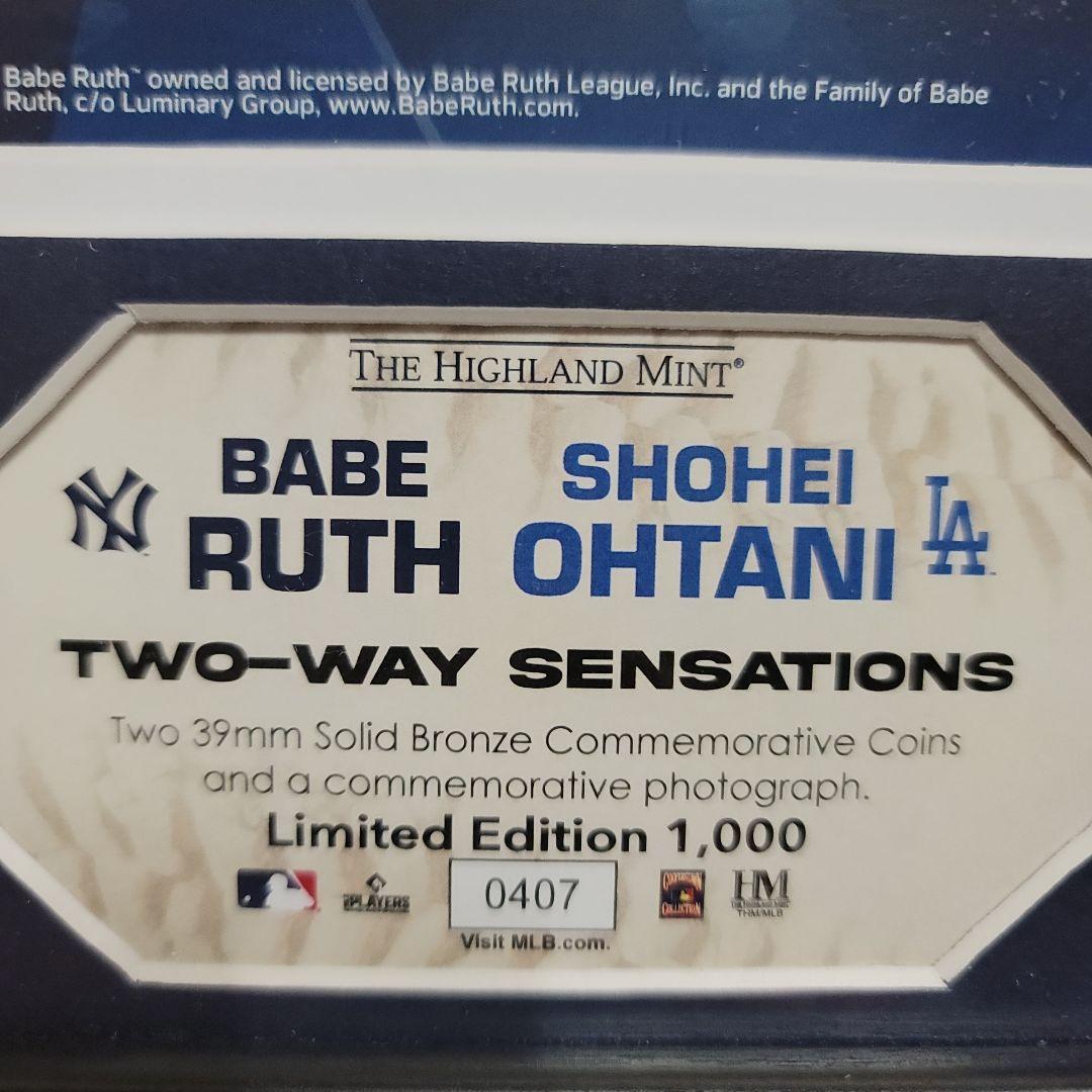 大谷翔平 & ベーブ・ルース　限定記念グッズ