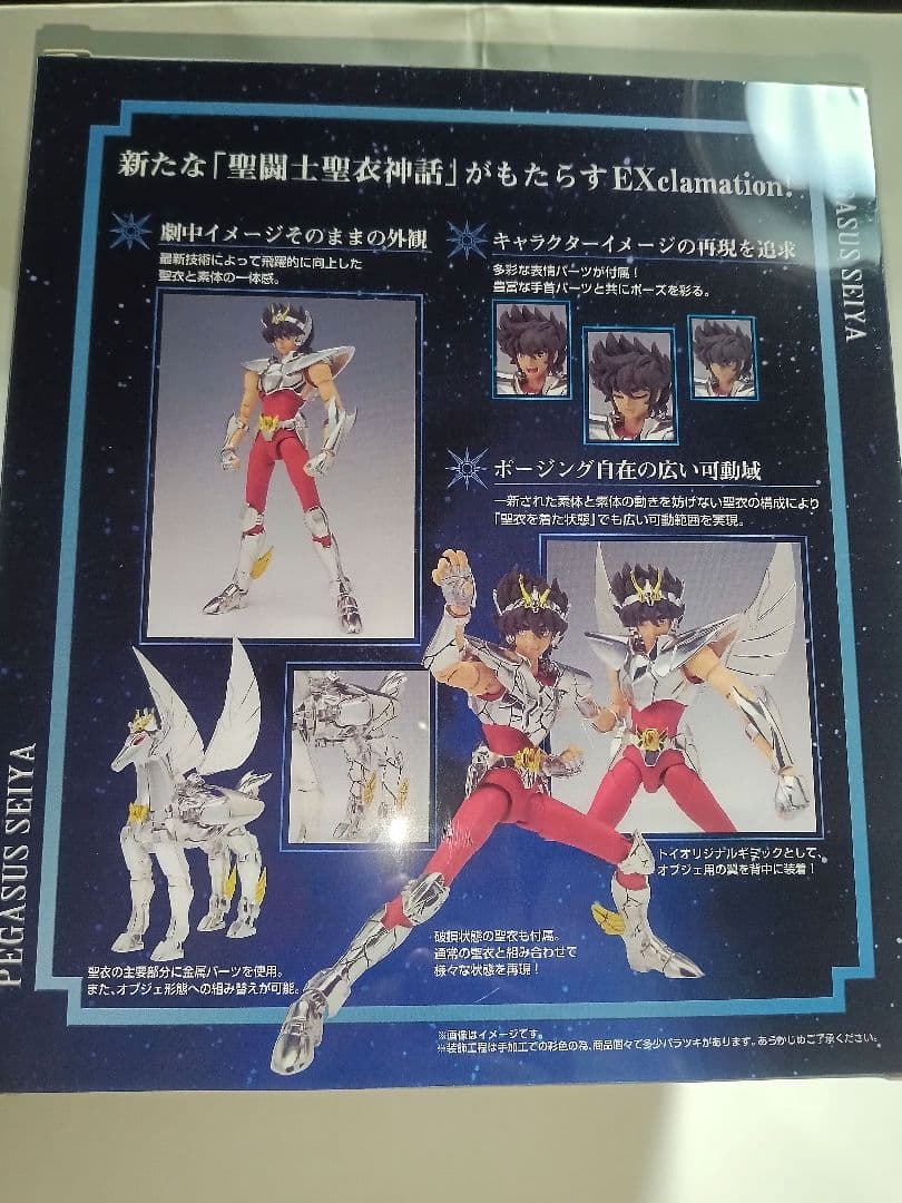 新品 初版 聖闘士聖衣神話EX 新生青銅聖衣 ペガサス ドラゴン フェニックス