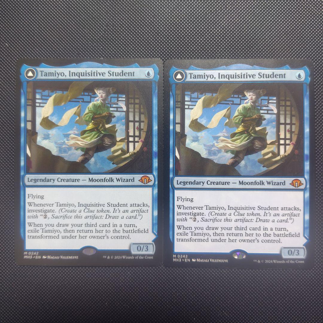 知りたがりの学徒、タミヨウ　2枚