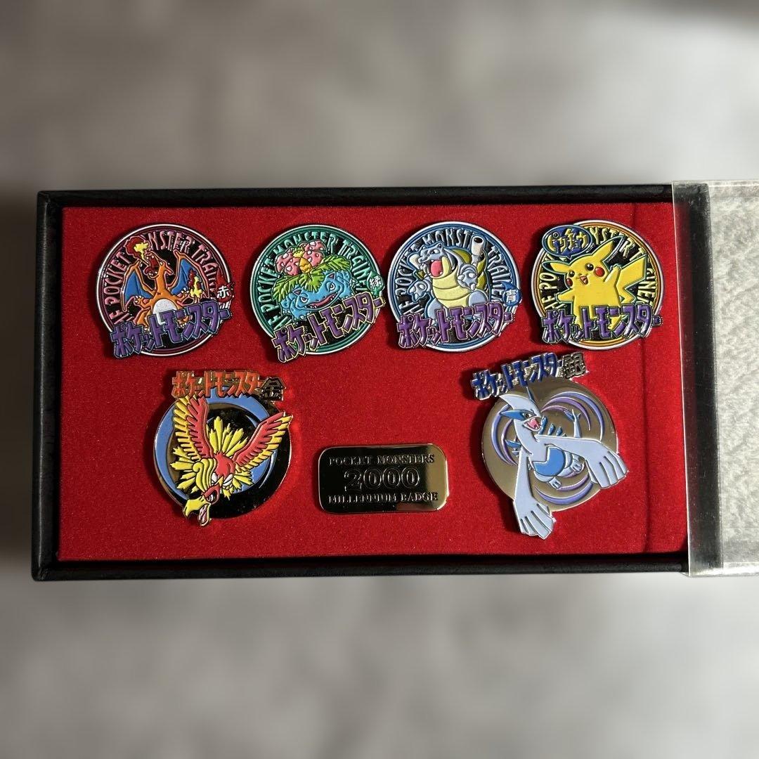 【希少】ポケットモンスター ミレニアムピンバッジセット　2000年　未開封