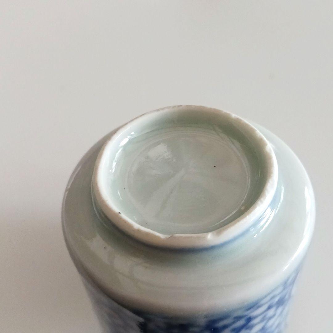 古伊万里　蛸唐草　お猪口