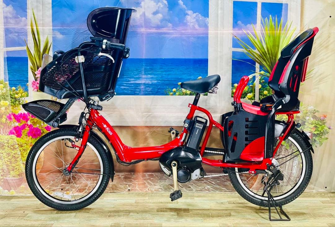 ヤマハパスキス⭐️12AH！人気モデル！子供乗せ電動アシスト自転車Y1153