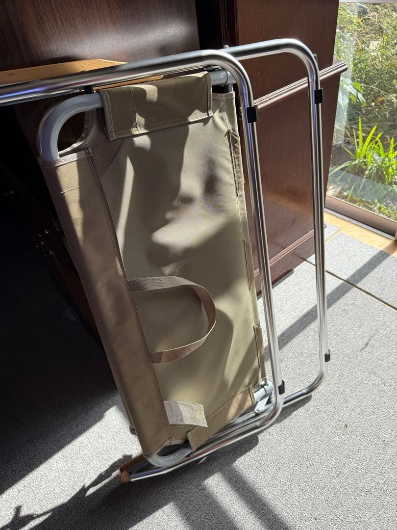 DOD グッドラックソファ ベージュ 2人掛け 折りたたみチェア キャンプ