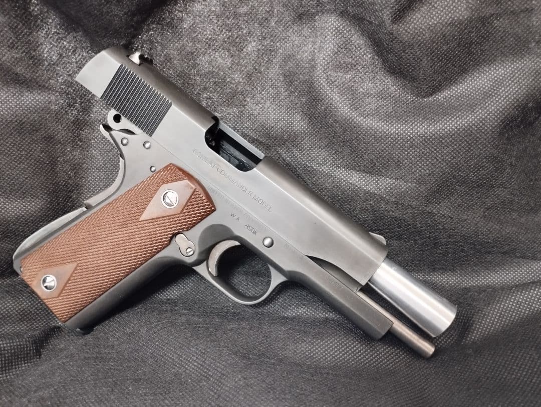 WA コルトコンバットコマンダーカスタム品　ガスブロ