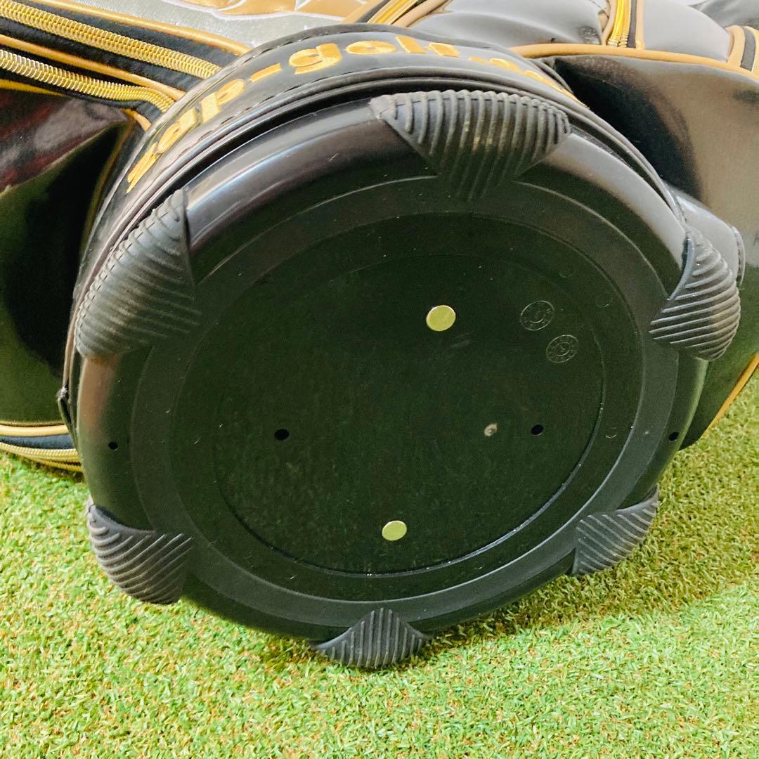 ゴルフ 美品 ZAP GOLF ケース付 エナメル 9.5型キャディバッグ
