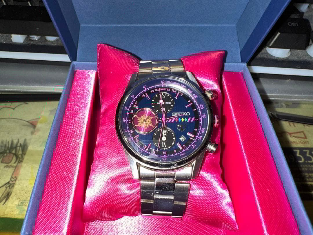 【コラボ商品】戦姫絶唱シンフォギアXV SEIKO コラボ 腕時計 キャロル
