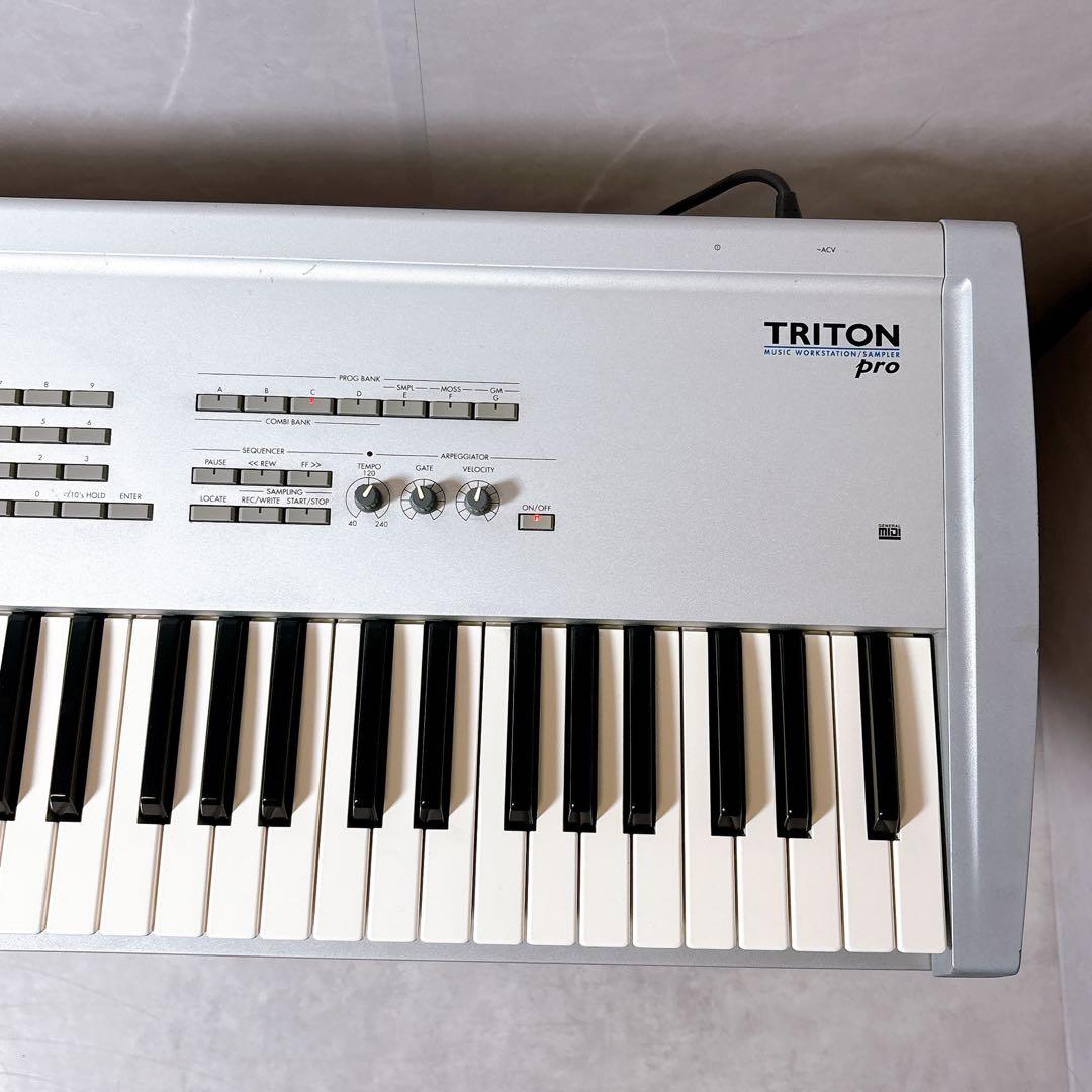 【希少・稼働品】KORG TRITON pro 76鍵盤 シンセサイザー