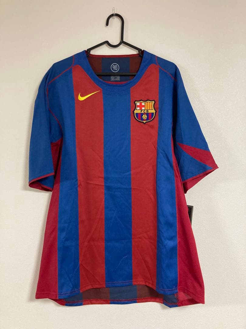 バルセロナ04/05（H）CLモデル #10 RONALDINHO 選手支給品