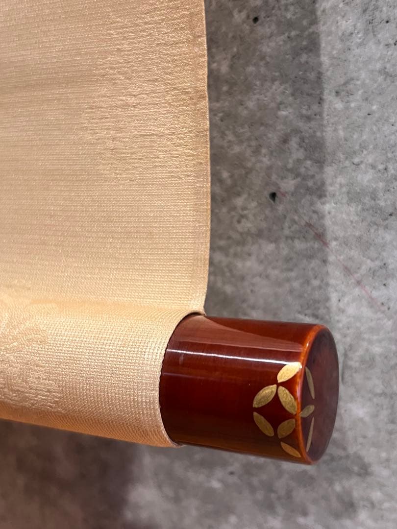 国井道成 掛け軸 掛軸『立雛』 絹本 雛祭り ひな祭り 日本画国井幸雪師事 直筆