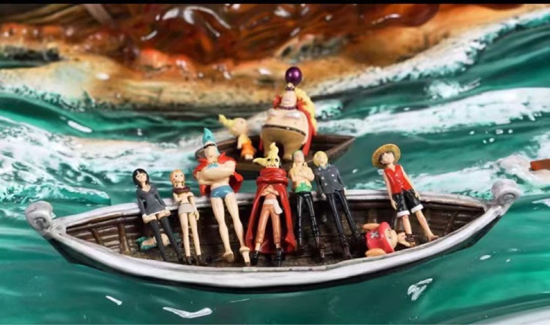 ワンピース ゴーイングメリー号 ガレージキット ガレキ スタチュー①