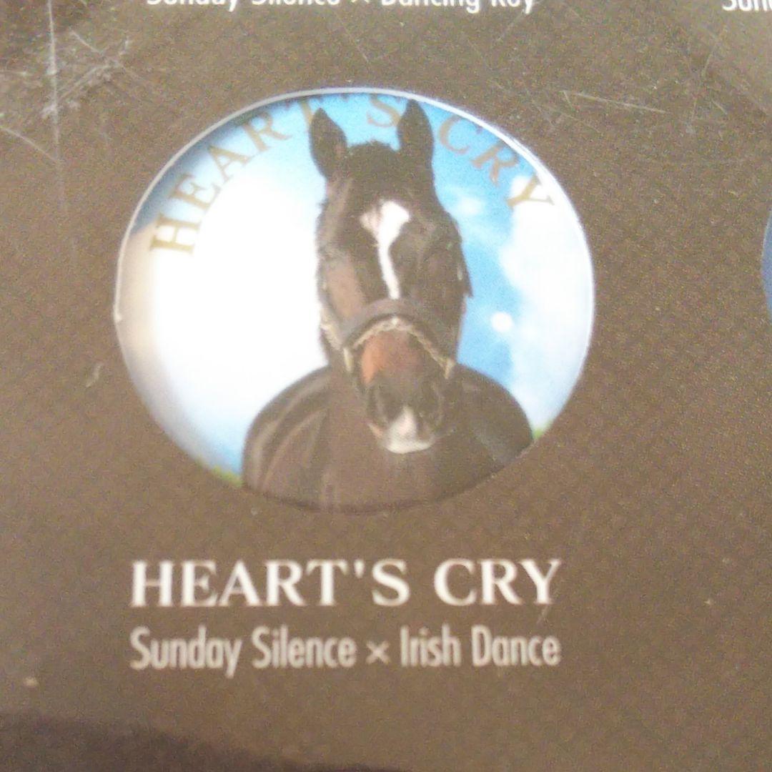 優駿 缶バッジ JRA