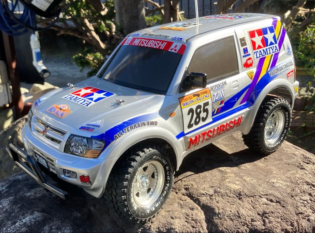 タミヤ1/10 XB三菱パジェロ　ラリースポーツ　ラジコン電動RC 4WD