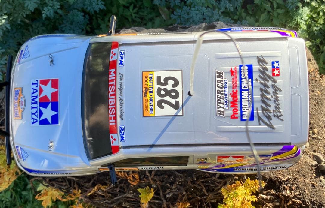 タミヤ1/10 XB三菱パジェロ　ラリースポーツ　ラジコン電動RC 4WD