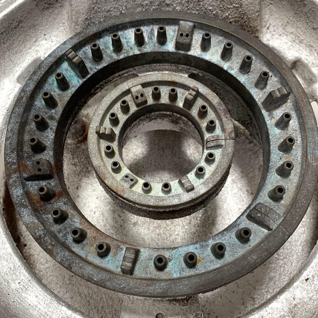 業務用厨房機器 一口ガスコンロ YG-300 LPガス 五徳 φ 30cm