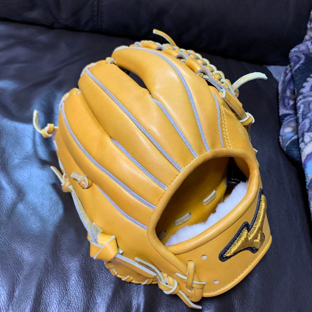 ミズノプロ　波賀クラブテッド　硬式内野手用グローブ