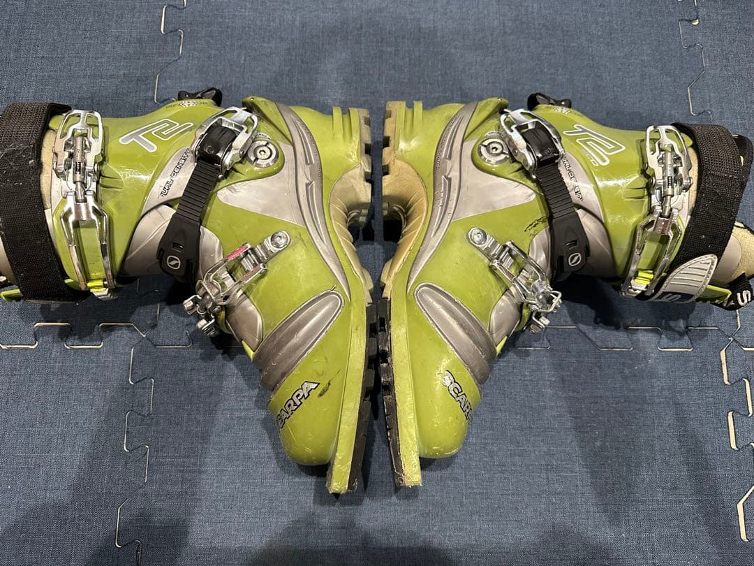 SCARPA T2 グリーン スキー ブーツ