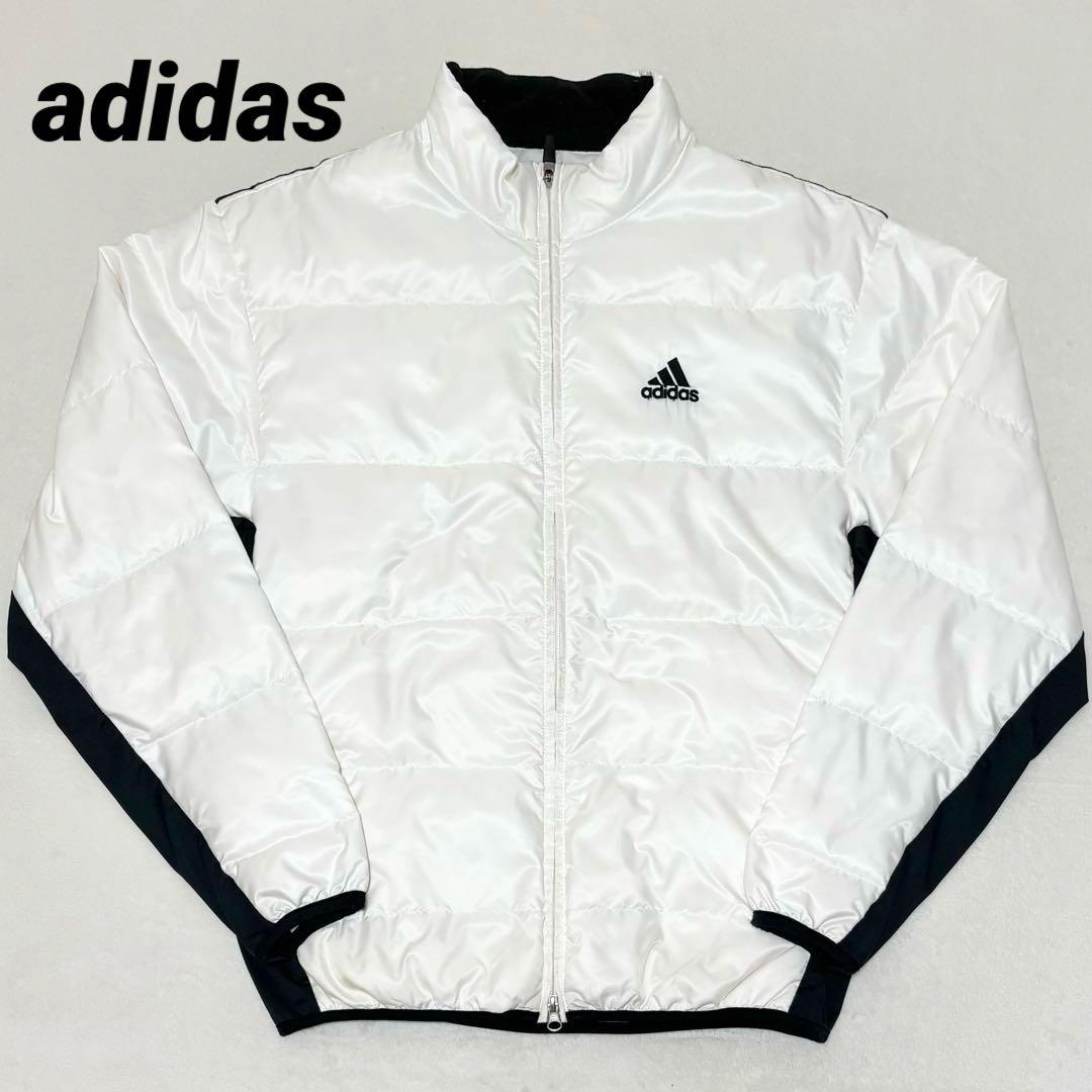 【美品】アディダスゴルフ ゴルフウェア 長袖 ジャケット ブルゾン メンズウェア