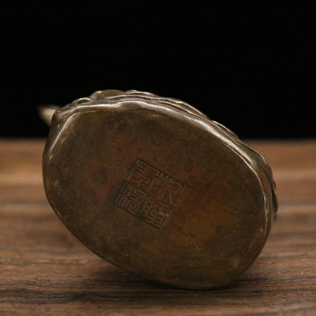 倒流香観音 自在観音 仏像香炉 香座 置物