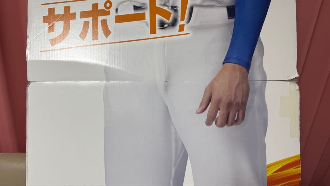 大谷選手のほぼ原寸代置き型POP