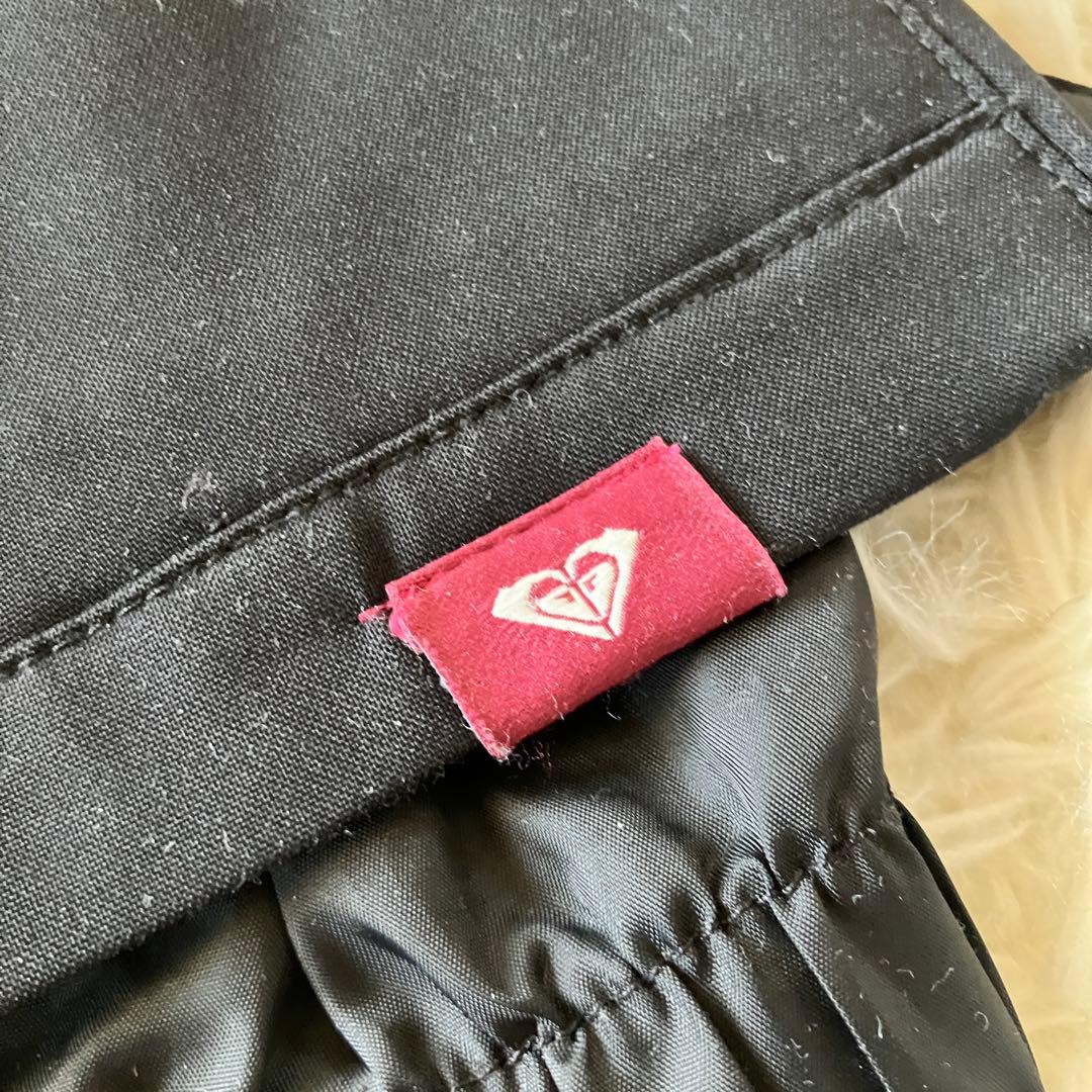 #10M✨ROXY✨スキーウェア パンツ レディースS ヒップロゴ ブラック