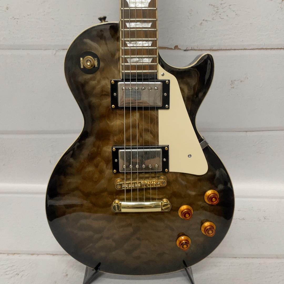 美品・最上位機種 Epiphone レスポール UltraⅡ 軽量 ナノマグ搭載