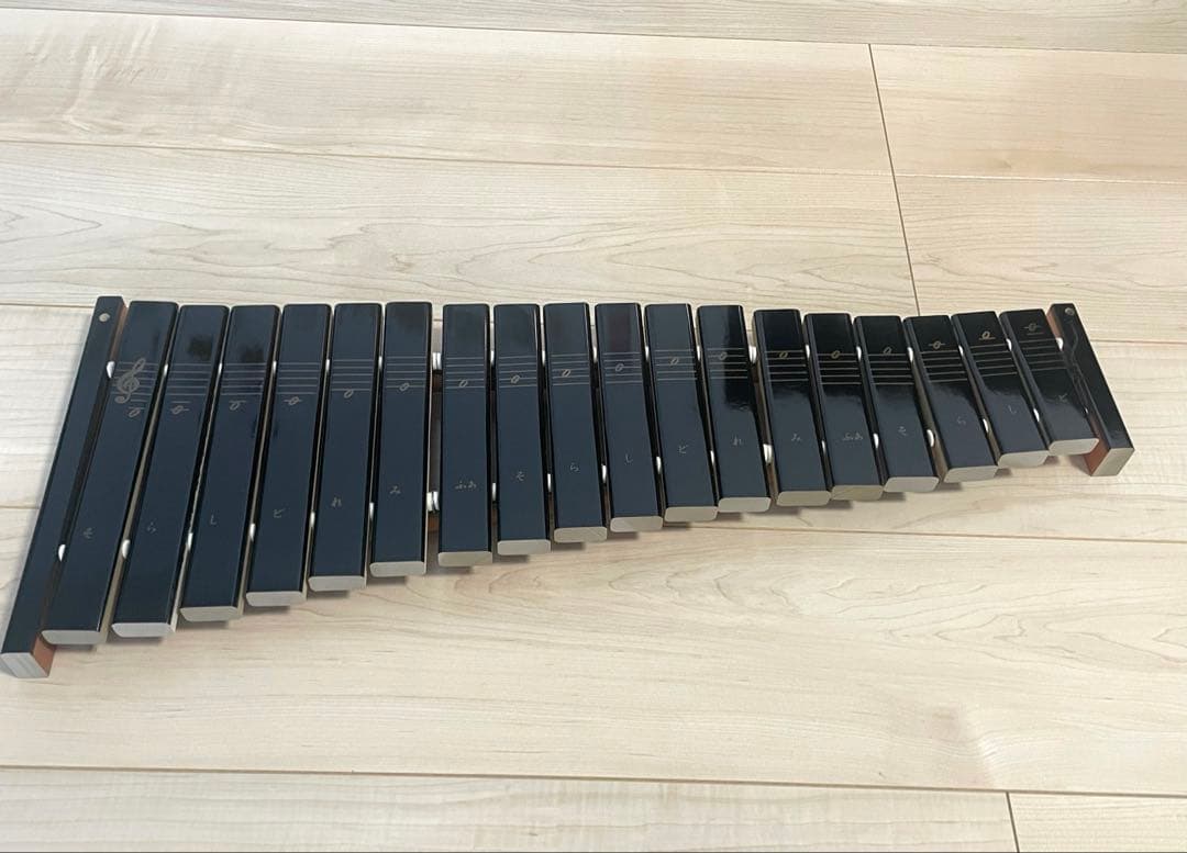 YAMAHA ヤマハ 卓上木琴 No.185 30音 マレット付き