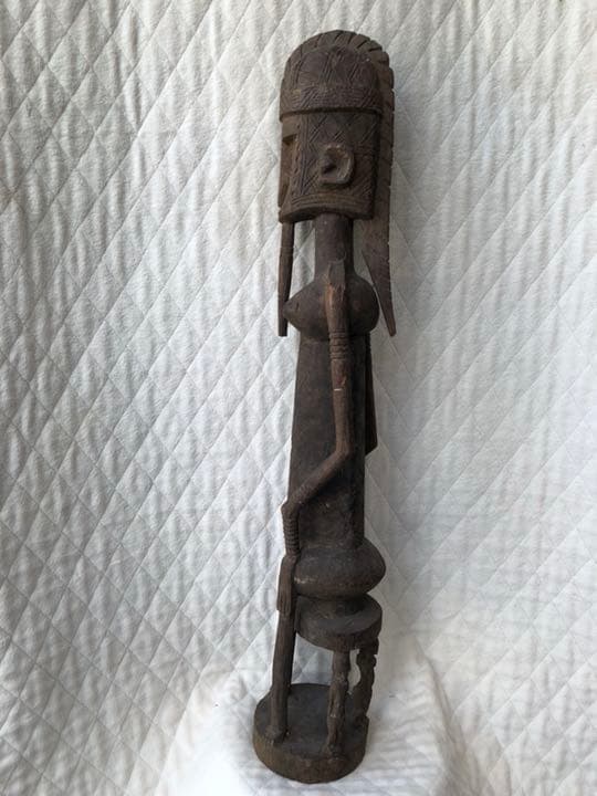 アフリカ ドゴン族木彫り立像