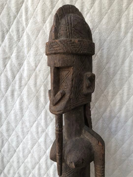 アフリカ ドゴン族木彫り立像