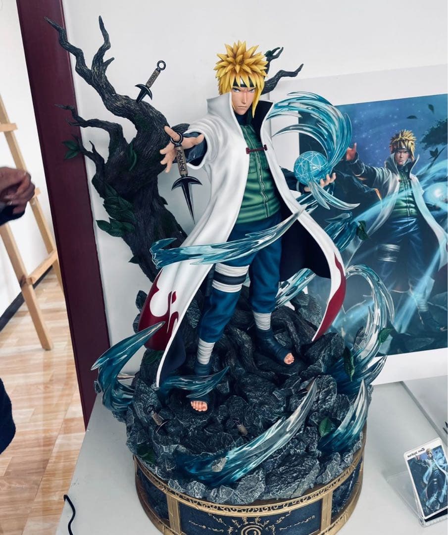 NARUTO ナルト 波風ミナト ガレージキット ガレキ スタチュー①②