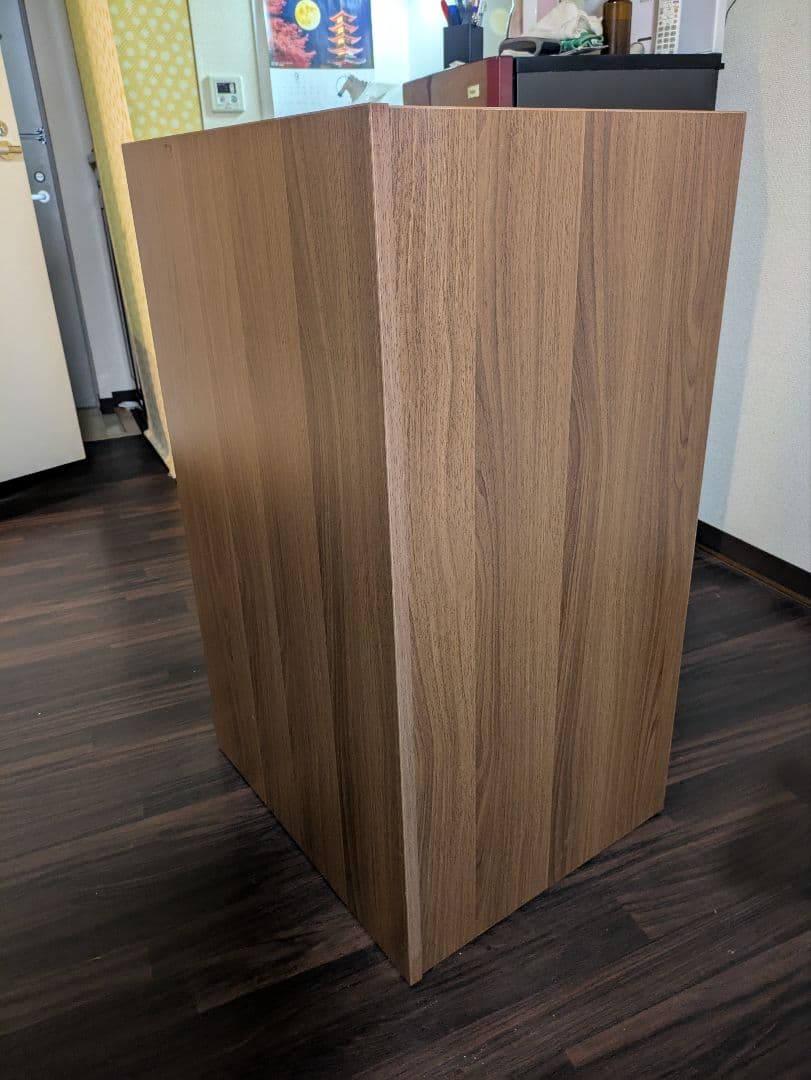 『受付レジカウンター』木製　鍵つき　送料込み