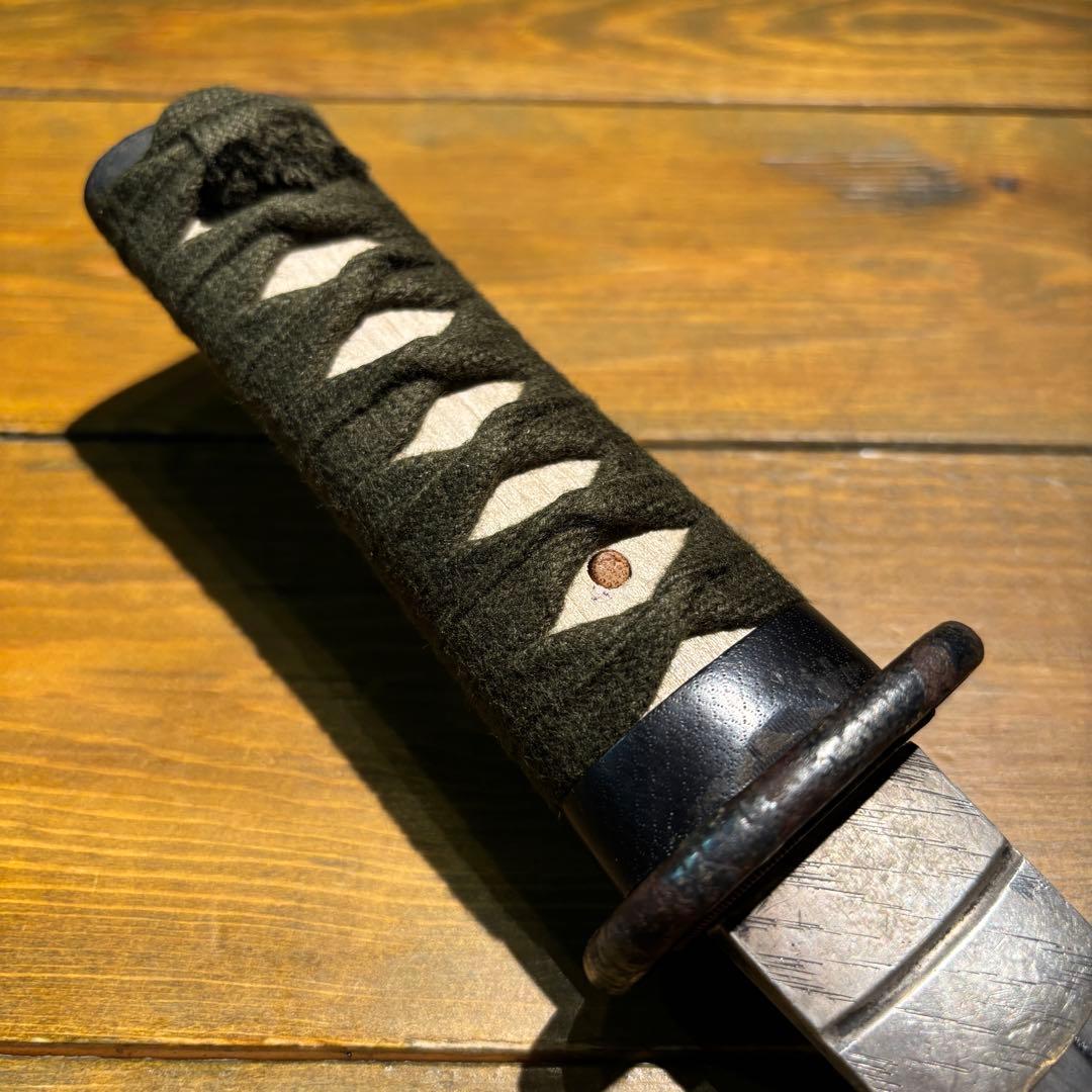 日本刀残欠クラフトナイフNo.80 久次 茎