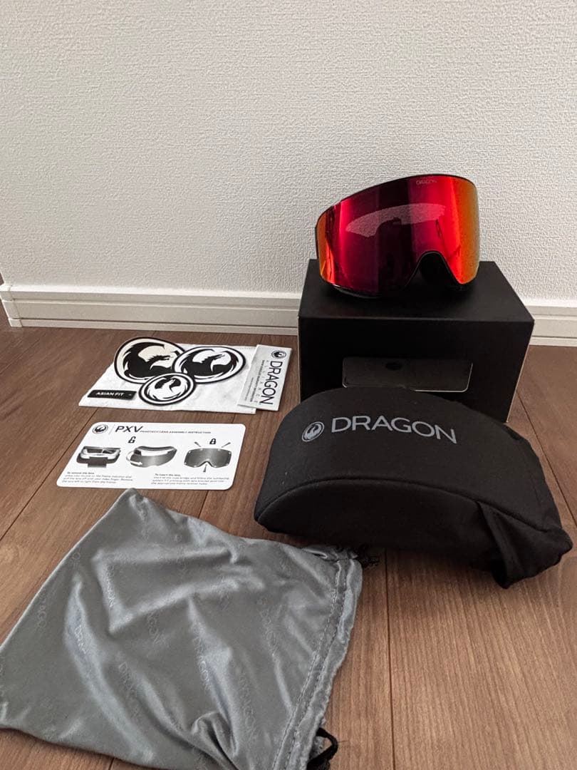 DRAGON LUMALENS PXV ECHO SILVER レッド早い者勝ち