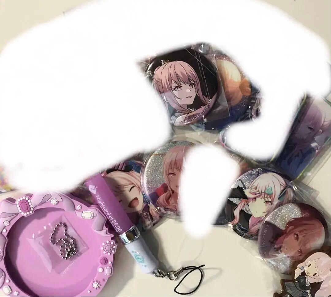 プロセカ　暁山瑞希　グリ缶　ミニペンライト　缶バッジカバー　エピカ　箔押し